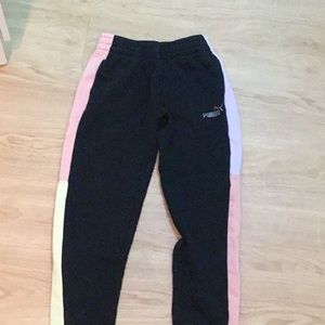 Multicolored black pants